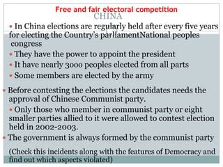 which members are allowed to contest the election in china